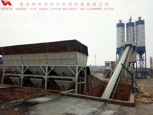 青島輝特混凝土攪拌站HZS60外購(gòu)件采用國(guó)內(nèi)外知名品牌