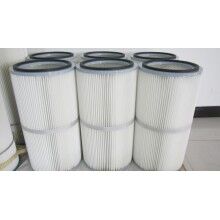 供應(yīng)PTEE覆膜除塵濾芯 工業(yè)粉塵除塵濾芯濾筒粉塵濾芯