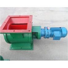 星型卸料器用于安裝在負壓下作業(yè)的卸料器的排料口處