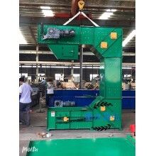 耐高溫1000°Z型提升機(jī)，全封閉，無(wú)揚(yáng)塵，可實(shí)現(xiàn)多點(diǎn)進(jìn)料