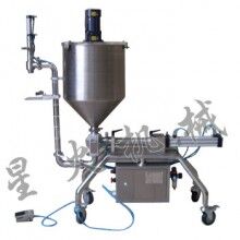 電動攪拌式濃醬灌裝機